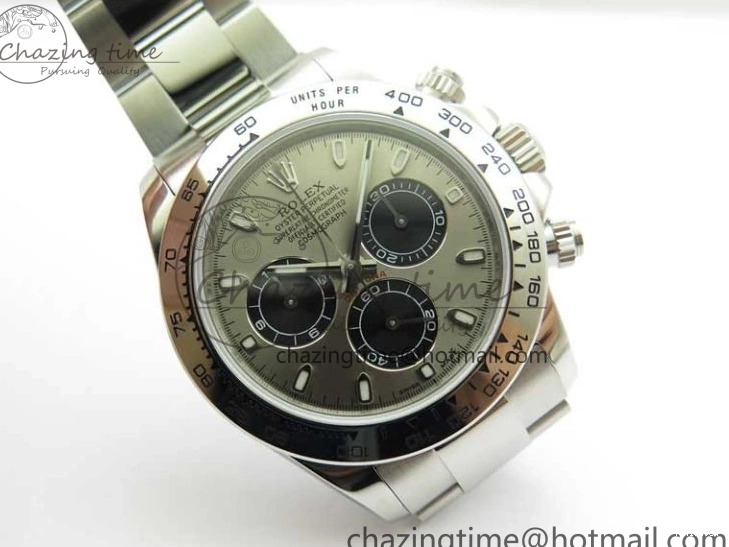 Dial A7750 KKF on Steel Gray Edition Bracelet SS Daytona 1:1 116509 Best 904L 0821